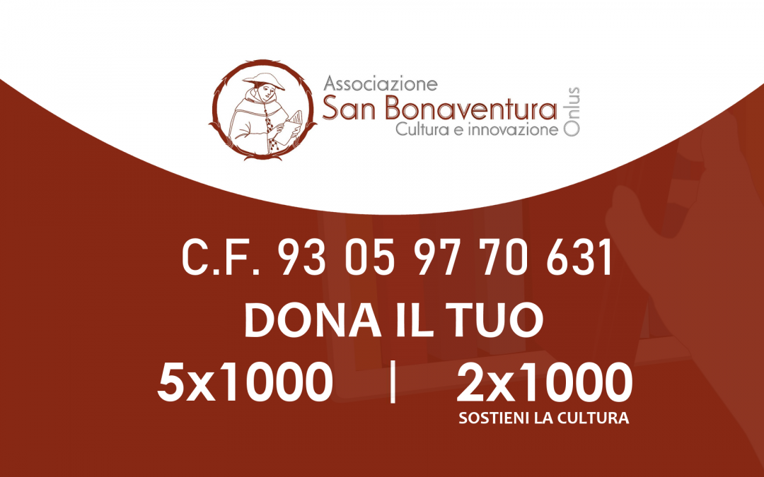 Dona il tuo 5×1000 e/o il tuo 2×1000